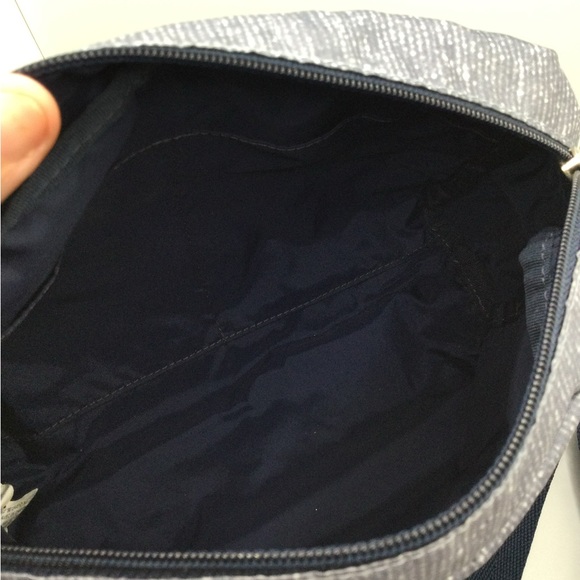 A Rare Retired Western Style Sequins Print Blue LeSportsac Crossbody Handbag - Picture 4 of 4